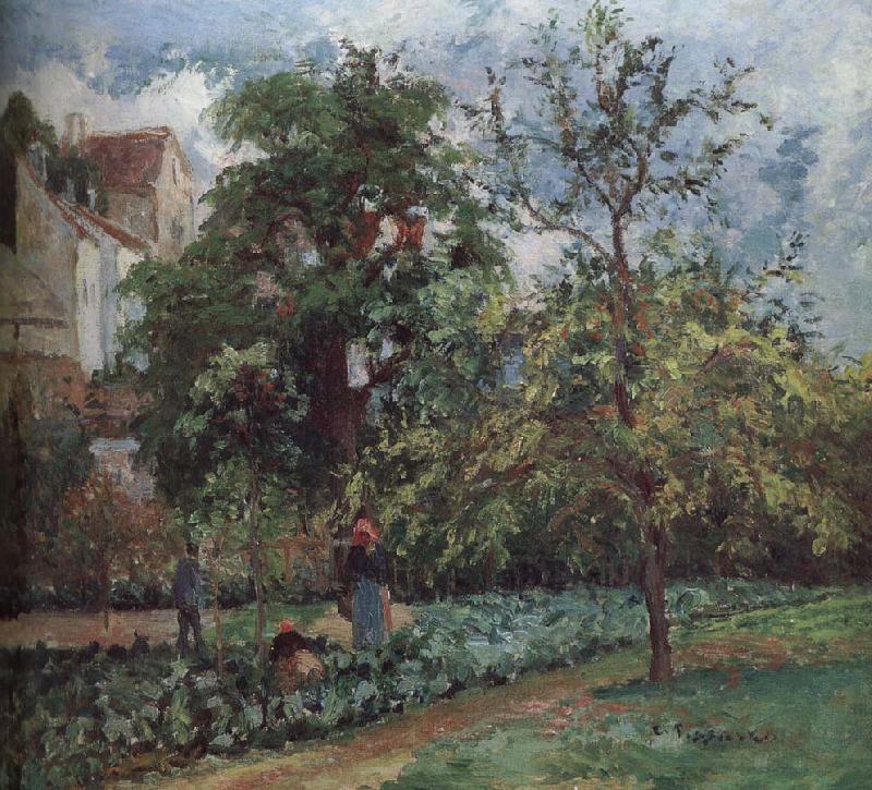 Camille Pissarro orchards France oil painting art